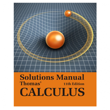 Solution Manual Thomas's Calculus 11th