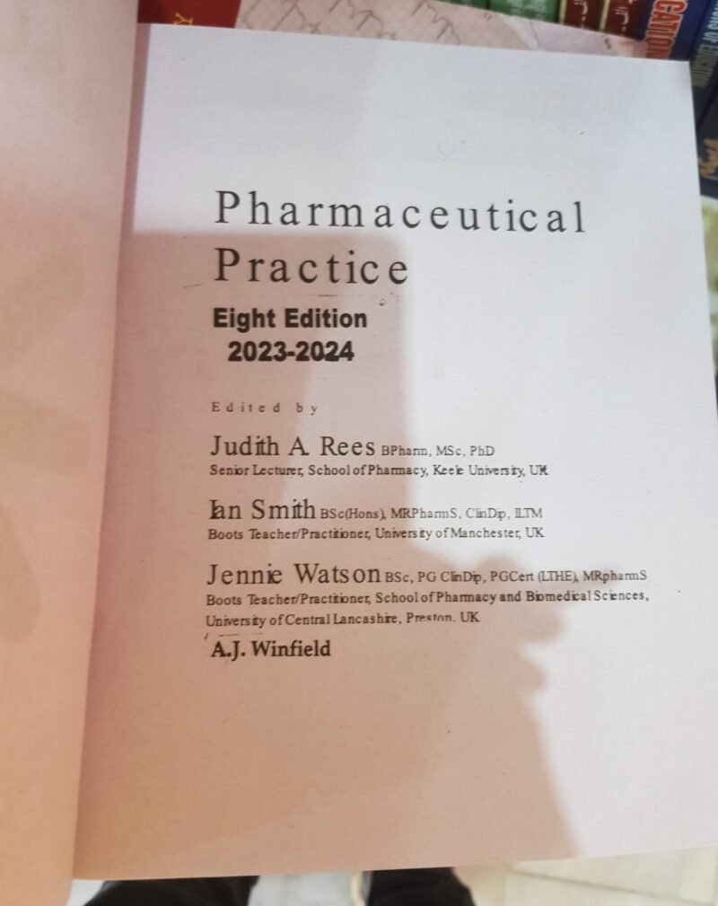 Pharmaceutical Practice 8th by Ian Smith , Winfield - Image 3