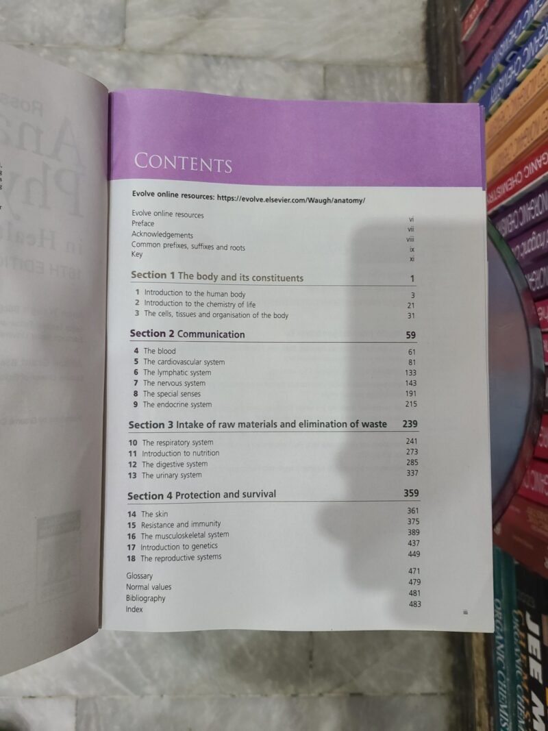 Ross & Wilson Anatomy and Physiology in Health and Illness 16th by Anne Waugh - Image 3