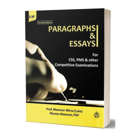 Paragraphs And Essays Prof. Manzoor Mirza