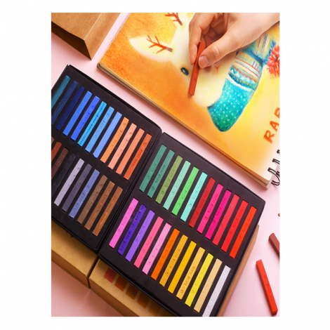 Marie’s Soft Pastel Colored Chalk 48 pcs
