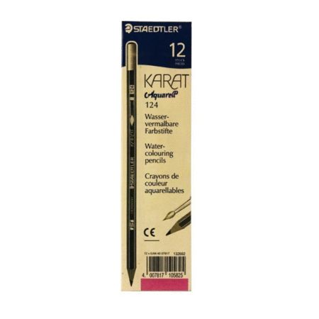 Staedtler Karat Aquarelle 124 12 Stick/Box Purple Pencils – Purple