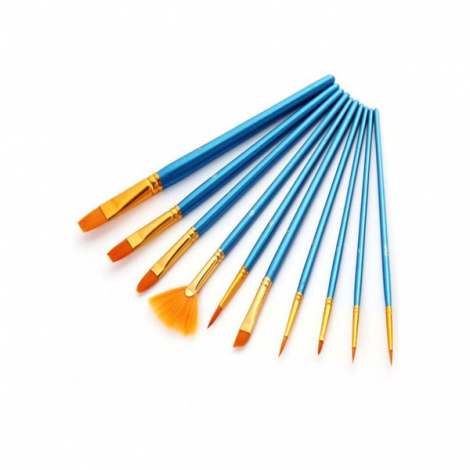 Best paint brush wooden mix 12 pcs/Pack