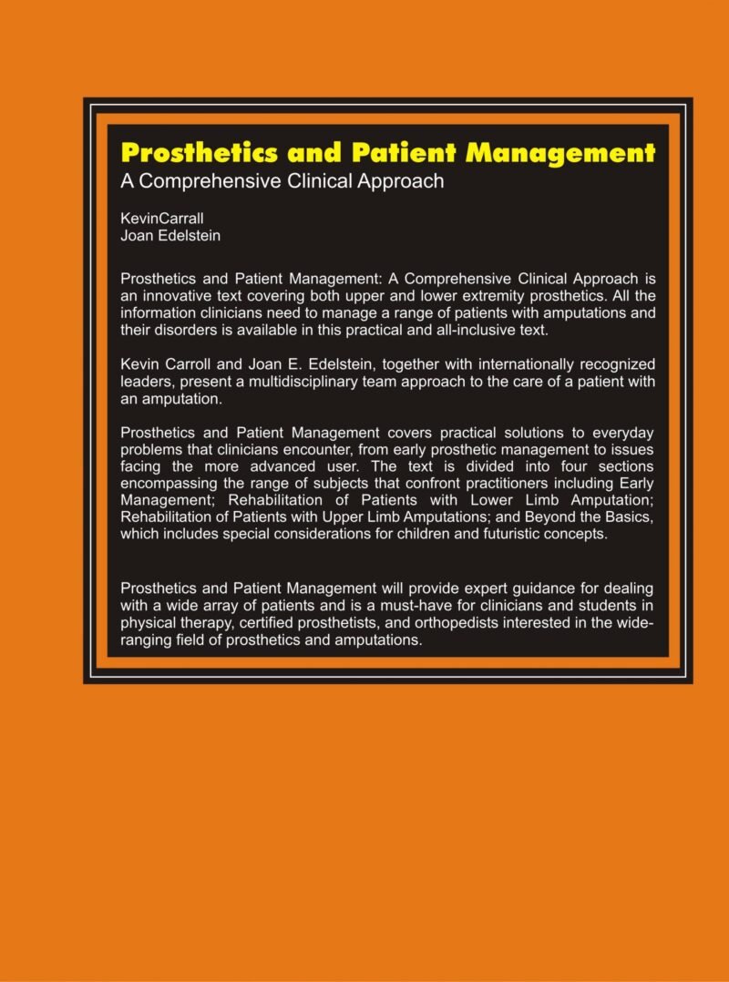 Prosthetics and Patient Management 2nd : A Comprehensive Clinical Approach For DPT Students - Image 2
