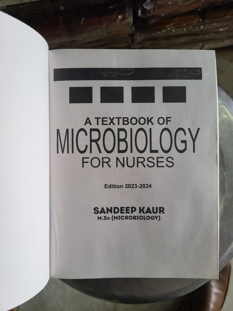 A Text Book Of Microbiology For Nurses by Seema Sood & Sandeep Kaur - Image 2