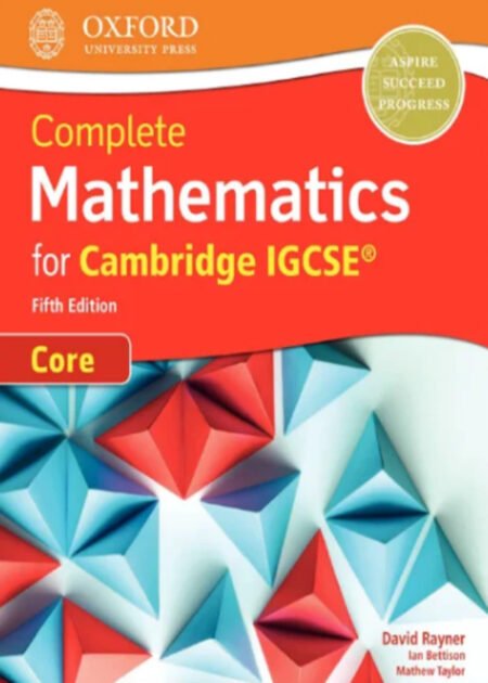Complete Mathematics for Cambridge IGCSE® Student Book (Core) by David Rayner