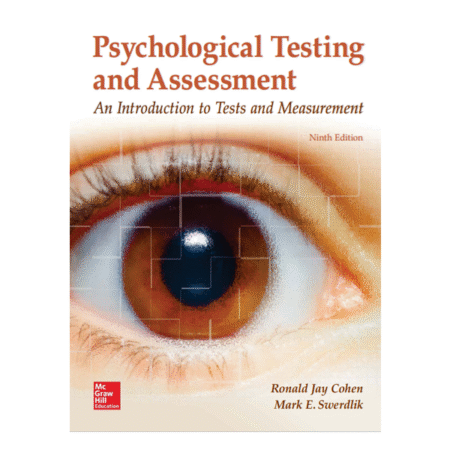 Psychological Testing and Assessment 9th Edition by Ronald Jay Cohen
