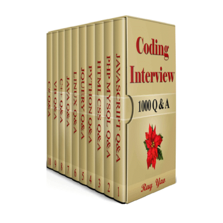 Coding Interview, 1000 Questions & Answers by Ray Yao