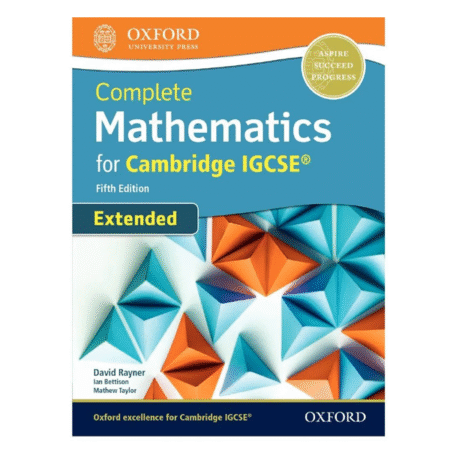 Complete Mathematics for Cambridge IGCSE® Student Book (Extended) David Rayner