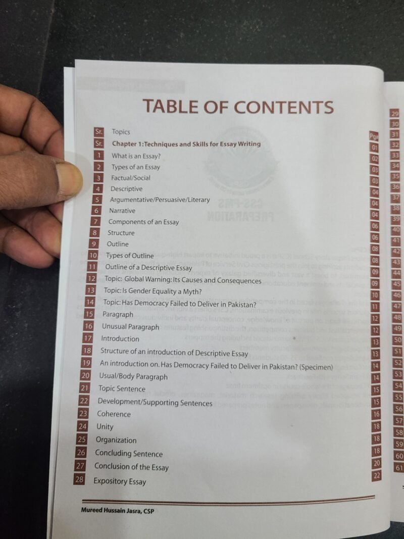 Winning Essays for CSS, PMS and Other Competitive Exams by Mureed Hussain Jasra - Image 3