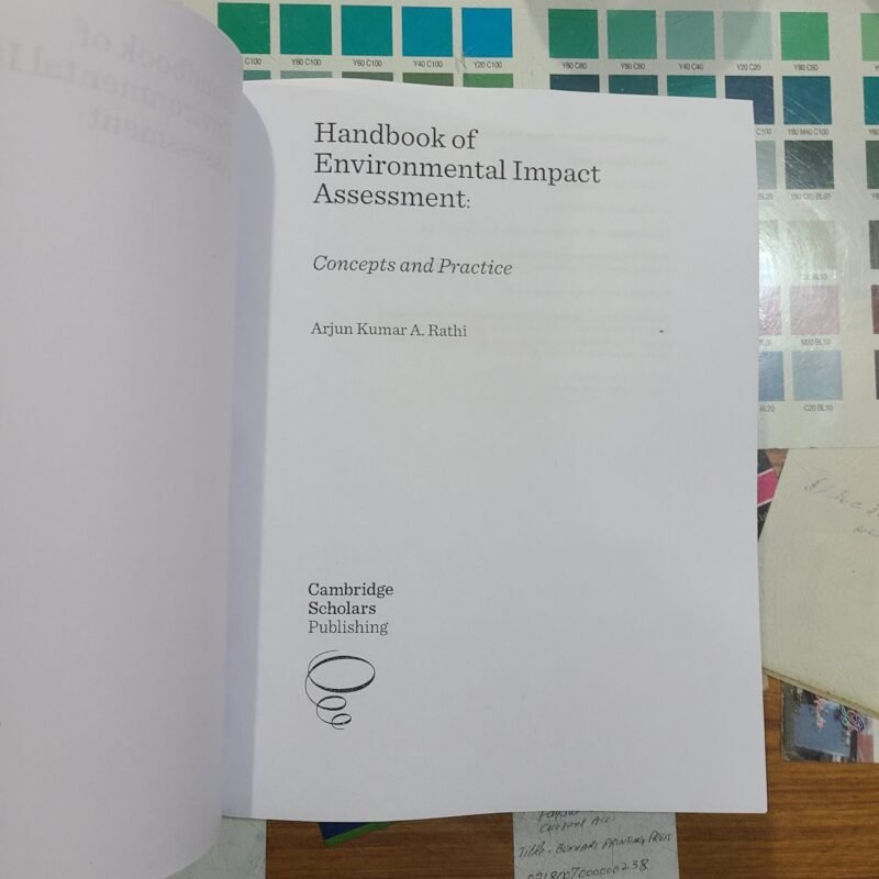 Handbook of Environmental Impact Assessment 1st by Arjun Kumar A. Rathi - Image 3