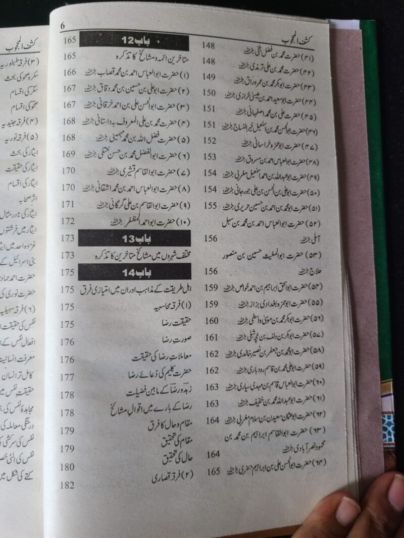 Kashf ul Mahjoob  (کشف المحجوب) حضور سیدی داتا گنج بخش علی ہجویری رحمۃ اللہ علیہ - Image 7