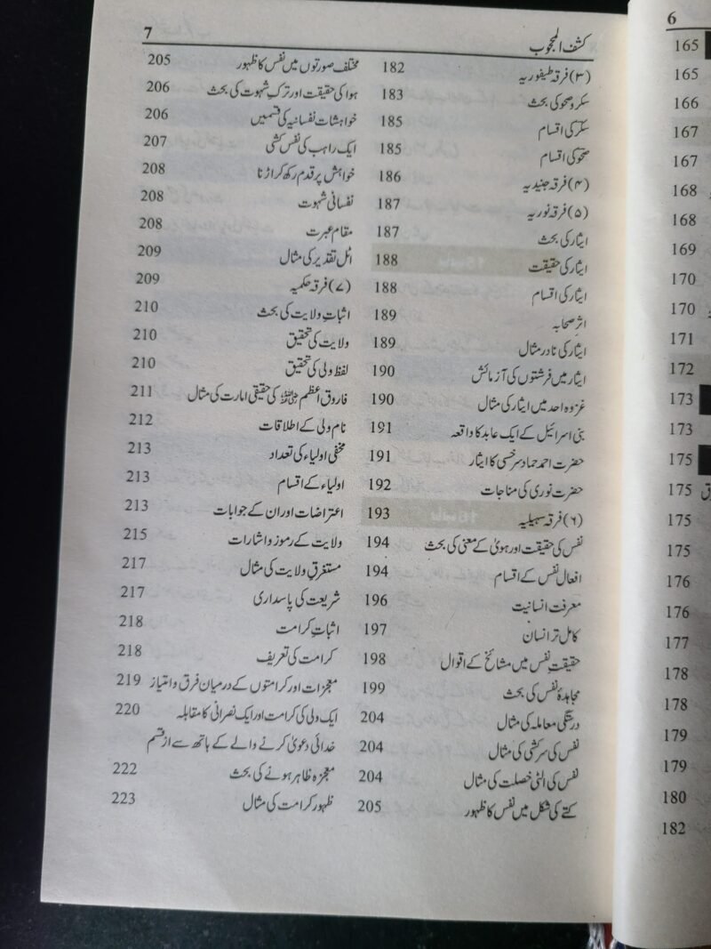 Kashf ul Mahjoob  (کشف المحجوب) حضور سیدی داتا گنج بخش علی ہجویری رحمۃ اللہ علیہ - Image 8