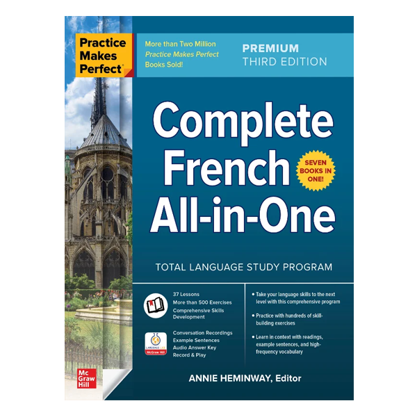 Practice Makes Perfect: Complete French All-in-One, Premium 3rd Edition by Annie Heminway