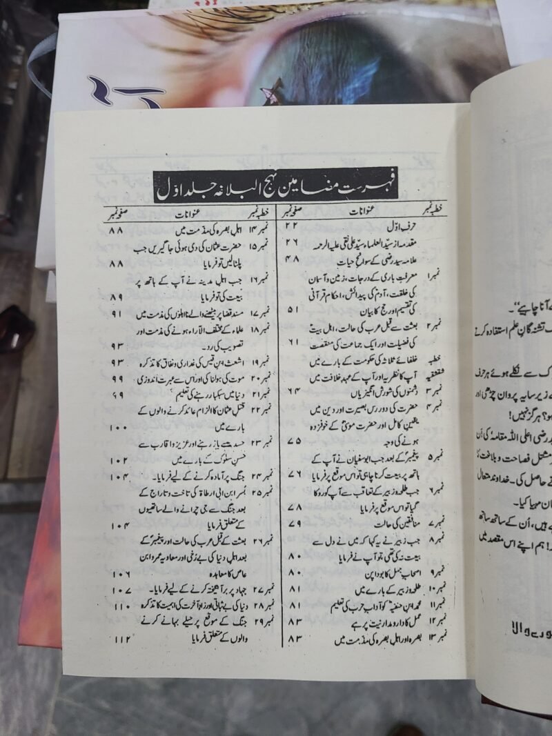 Nahjul Balagha  نَهْج ٱلْبَلَاغَة by Allama Mufti Jaffer Hussain - Image 4