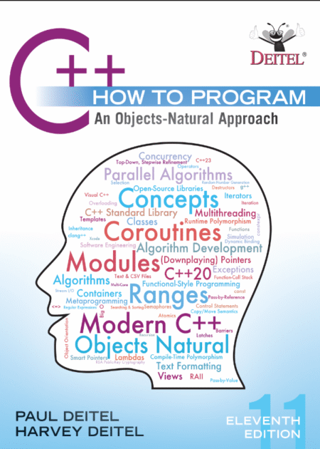 C++ How to Program: An Objects-Natural Approach 11th by Paul Deitel