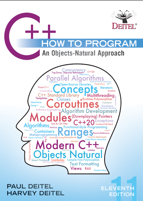 C++ How to Program: An Objects-Natural Approach 11th by Paul Deitel