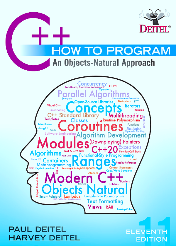 C++ How to Program: An Objects-Natural Approach 11th by Paul Deitel
