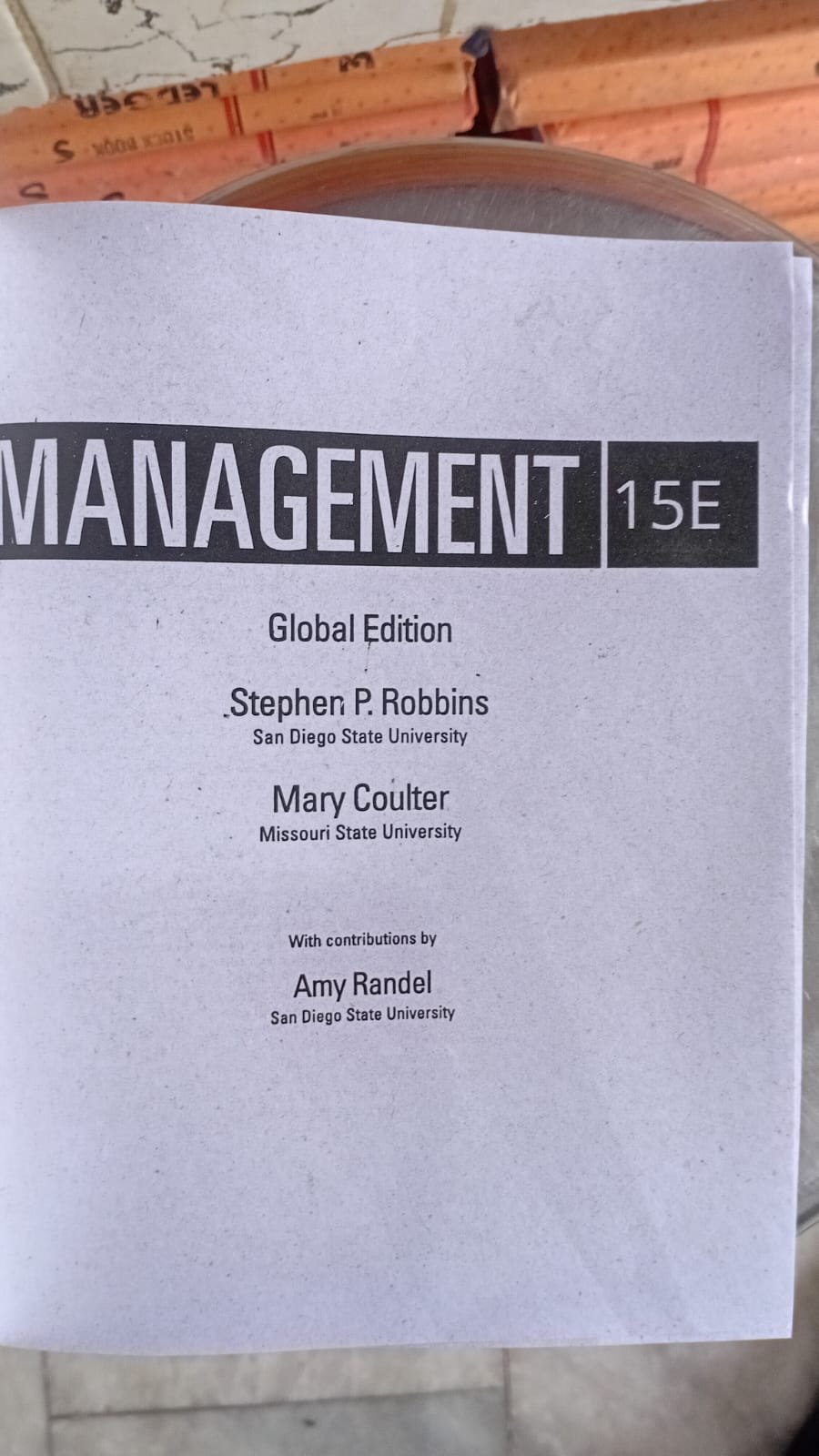 Management 15th by Stephen P. Robbins - Image 2